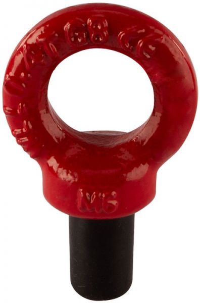 Riggatec High-stength Ring bolt M6, red