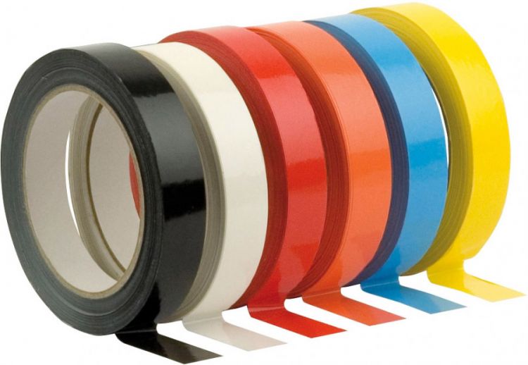 Showtec PVC Tape 19 mm/66 m, Schwarz