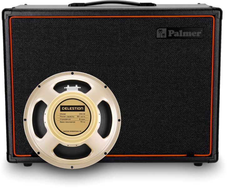 Palmer CAB 112 BX CRM - Gitarren Lautsprecherbox mit Celestion Creamback 1 x 12, Open-Back