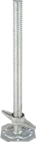 Layher Gewindefußplatte Normalspindel 60 mit 1 x Spindelmutter