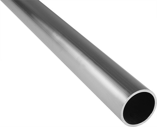 L 500mm HF Series Aluminium Alu Rohr Alurohr gerade 63mm Durchmesser poliert 
