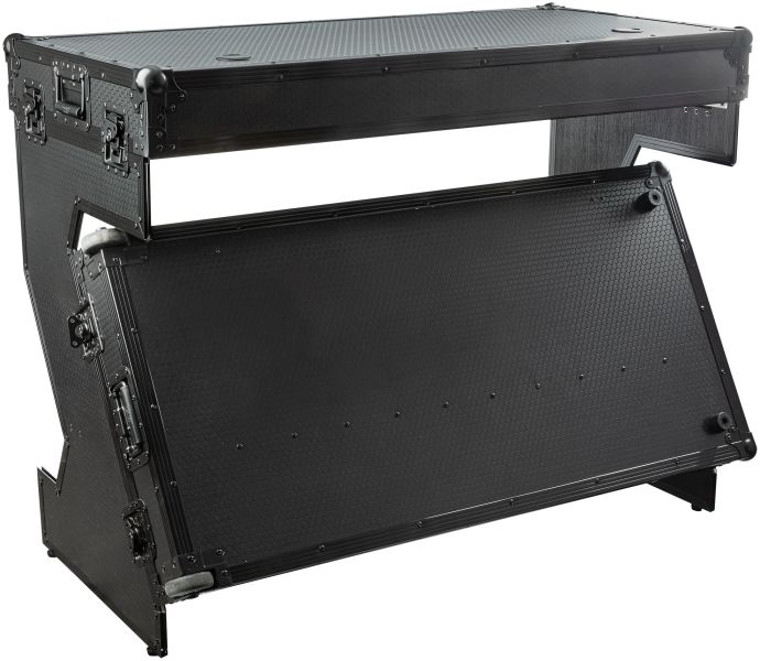 SHOWGEAR Tragbarer Tisch im Z-Stil, vielseitig einsetzbar – Hybrid-Flightcase – Schwarz