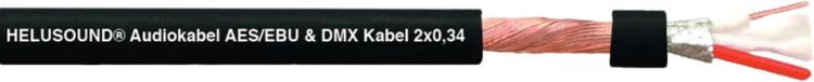 HELUKABEL DMX Kabel 2x0,34 100m sw