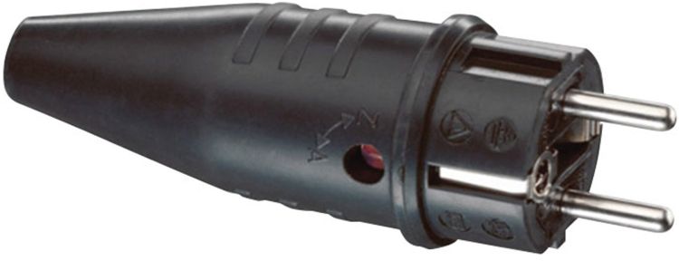 Rubber Connector Male CEE 7/VII