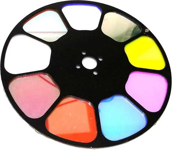 Farbrad DMH-150 LED Ø=134mm (1+8 Dichros)