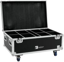 ROADINGER Flightcase 8x LED IP PAR 7x10W RGBL