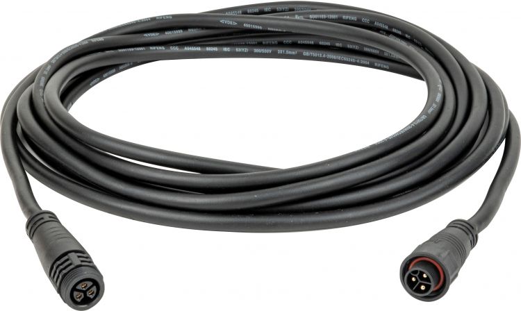 Artecta IP67 Power Extension Cable Wasserdicht - schwarz - 1,5 m