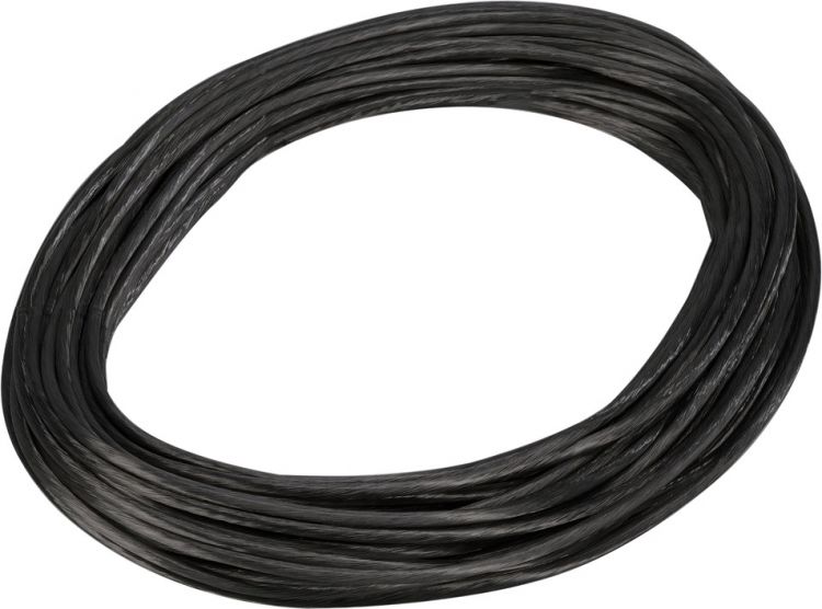 SLV NIEDERVOLT-SEIL für TENSEO Niedervolt-Seilsystem, schwarz, 6mm², 20m