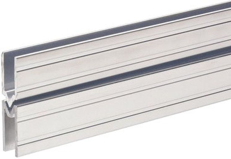 Adam Hall Hardware 6142 M Aluminium-Schließprofil male für 7 mm Material
