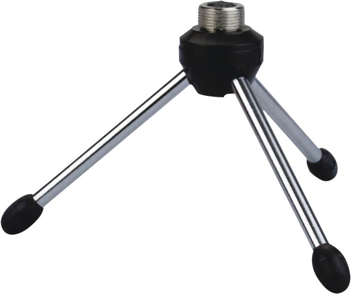 DAP Mikroständer Tisch Mini Chrom, 8 cm