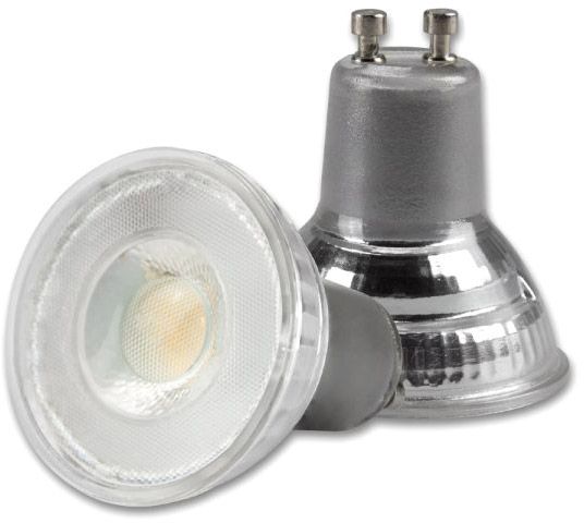 ISOLED GU10 LED Strahler 5W, 45°, prismatisch, neutralweiß, dimmbar