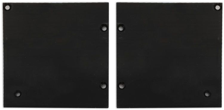 ISOLED Endkappe Alu EC131 für Curtain10 ONE HIGH mit VISOR, 1 Paar (links & rechts), schwarz