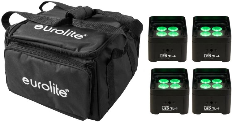 EUROLITE Set 4x LED TL-4 Trusslight + Softbag