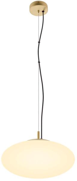 SLV OLYPSO 40, Pendelleuchte, E27, Pendellänge 400 cm, 1 x max. 40 W, gold