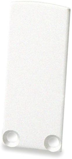 ISOLED Endkappe EC18 für SURF12 RAIL inkl. COVER4 mit TUNNEL, Alu eloxiert