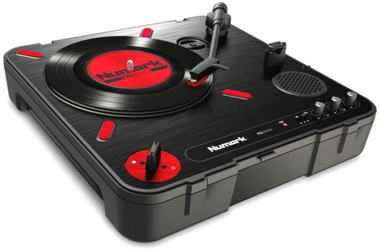 Numark PT01 Scratch - Mobiler Plattenspieler mit Scratch-Funktion