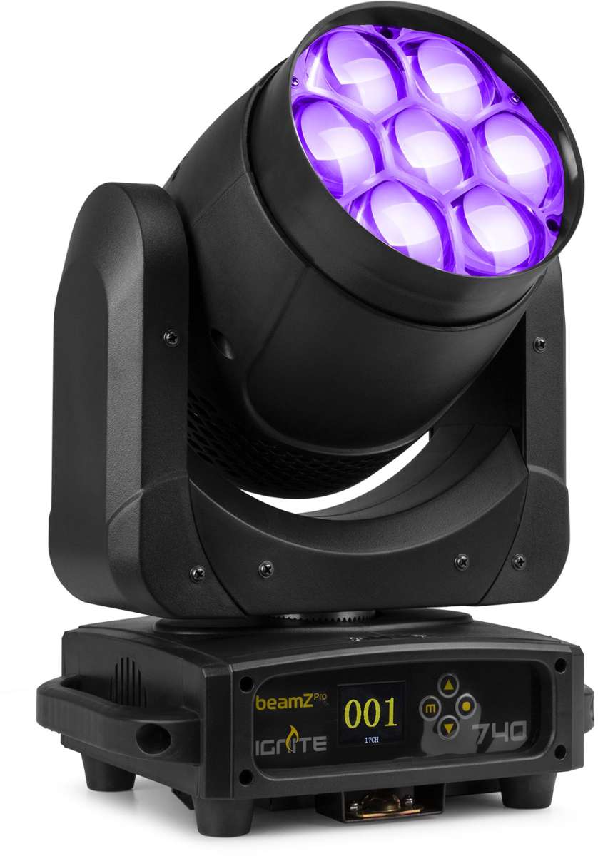 beamZ Pro IGNITE740 Wash Moving Head Zoom 7x40W - cheap at LTT