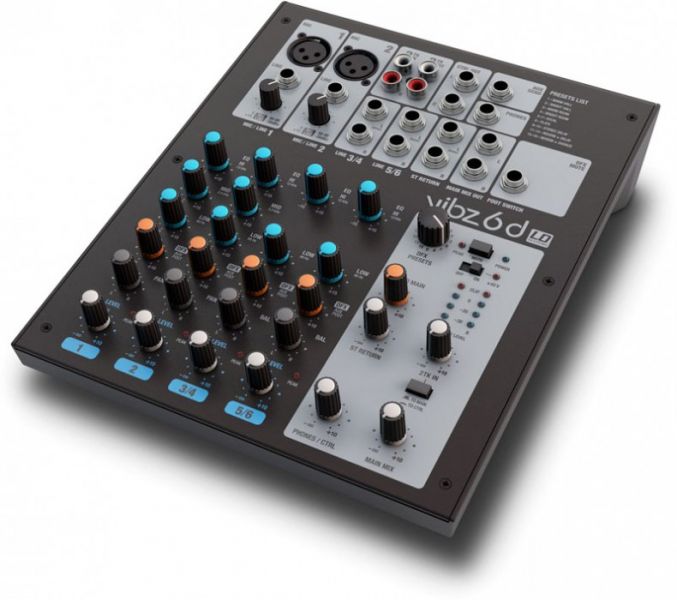 LD Systems VIBZ 6 D 6-Kanal Mischpult mit DFX