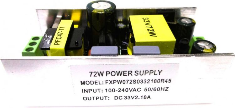 Platine (Netzteil) 33V/2,18A LED PAR-56 HCL Short (FXPW07S0332180R45)