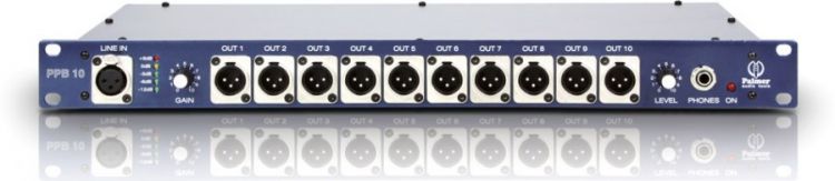 Palmer Pro PRESS PATCH BOX 10 Pressesplitter 10 Kanal
