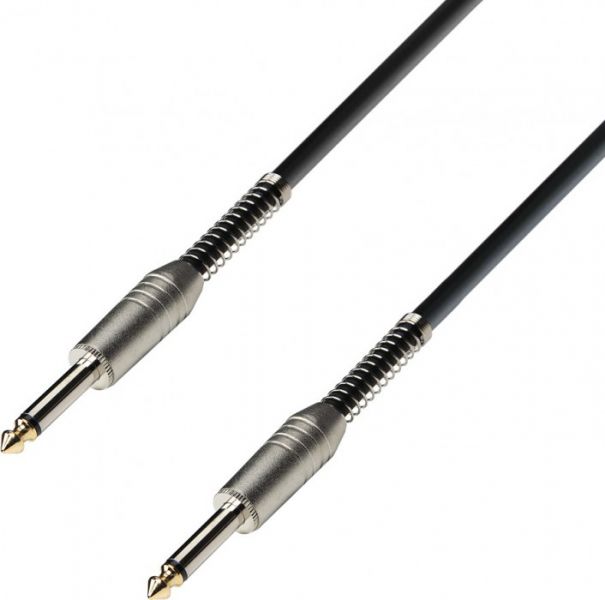 Adam Hall Cables K3 IPP 0300 S Instrumentenkabel 6,3 mm Klinke mono auf 6,