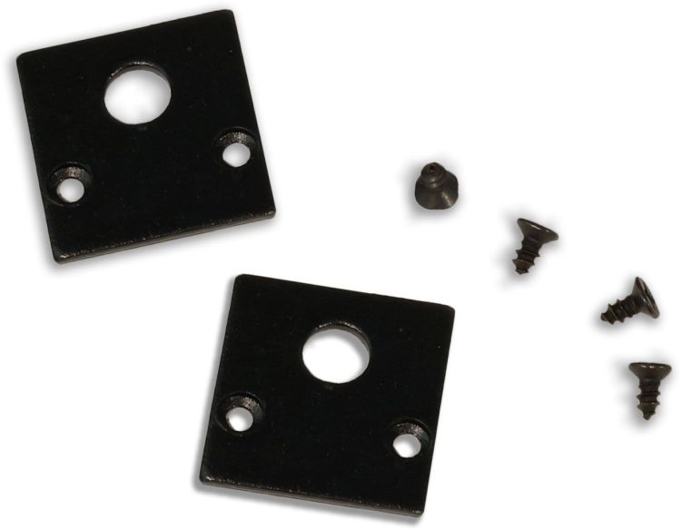ISOLED Track48 Endkappe für Aufbauschiene flat, schwarz, 2 Stück