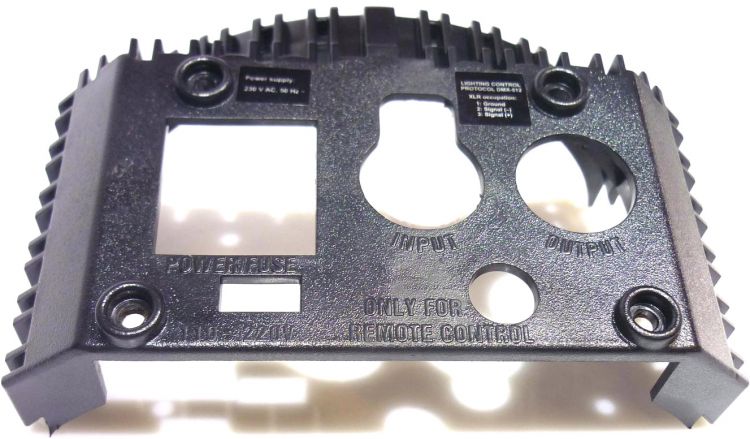 Gehäuseteil (Base hinten) TMH-9 schwarz