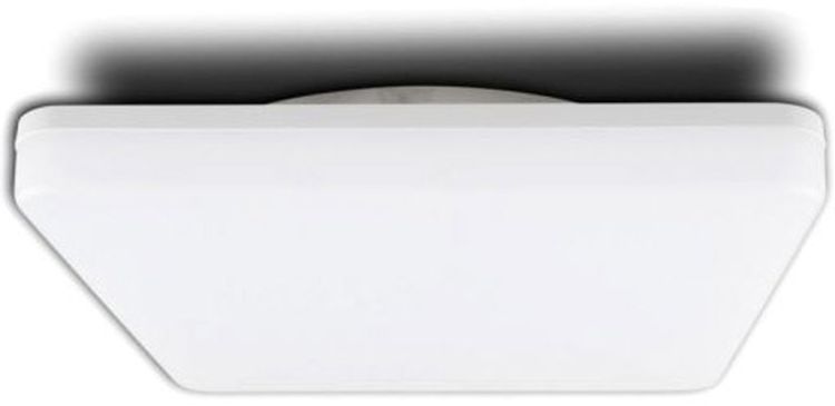 ISOLED LED Decken/Wandleuchte 24W, quadratisch, IP54, ColorSwitch 3000K|4000K, weiß