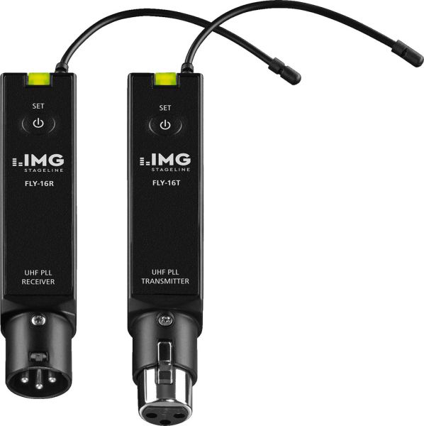 IMG Stageline FLY-16SET 16-Kanal-PA-Audio-Funk-Übertragungsset -B-Stock-