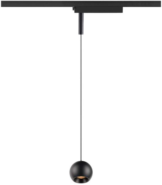SLV LIGHT EYE® 2.0, 1~ Pendelleuchte, Pendellänge 200 cm, 2700 K, 30°,, schwarz