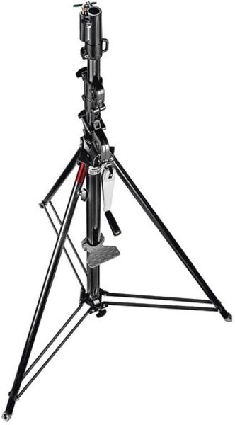 Manfrotto - 087NWB - Stativ Wind-Up Schwarz 3-tlg