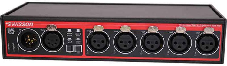 Swisson XSP-5B5 (Box), DMX-Splitter