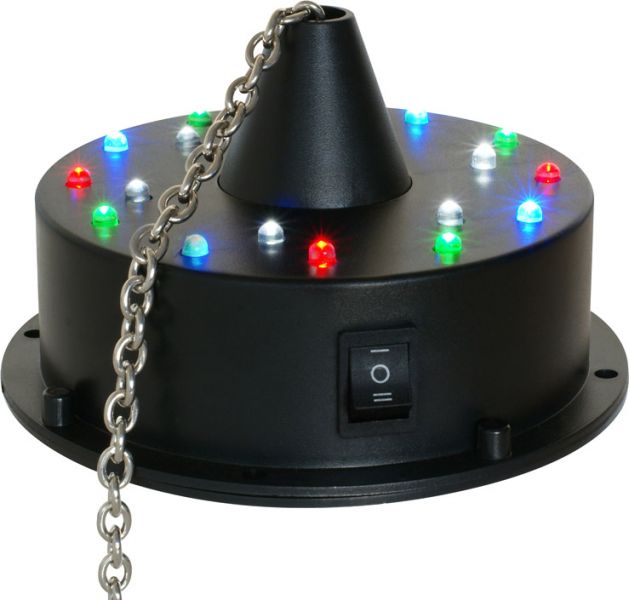 beamZ MBW18LED Akku-Spiegelkugelmotor mit 18 LEDs