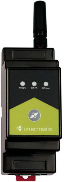 LUMENRADIO Galileo RX Single Universe DIN-Schienen-W-DMX-Empfänger mit Bluetooth
