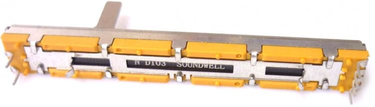Fader D103 10KOhm 60mm LMC