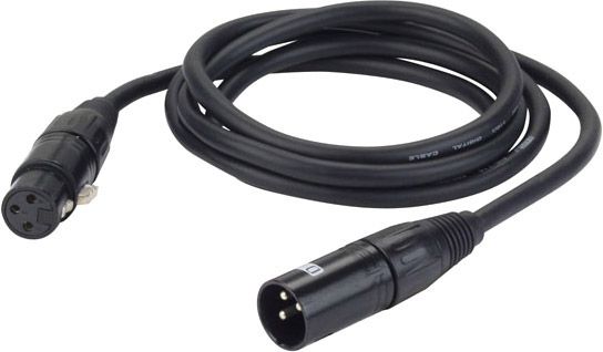 DAP FL09 - bal. XLR/M 3 p. > XLR/F 3 p. 6 m