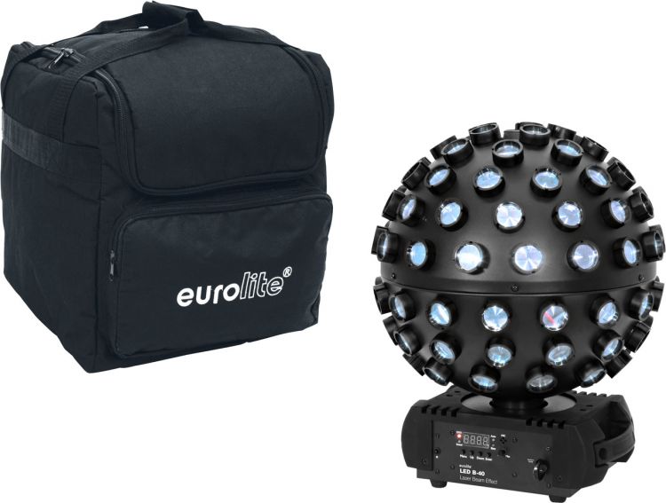 EUROLITE Set LED B-40 Laser Strahleneffekt + Softbag