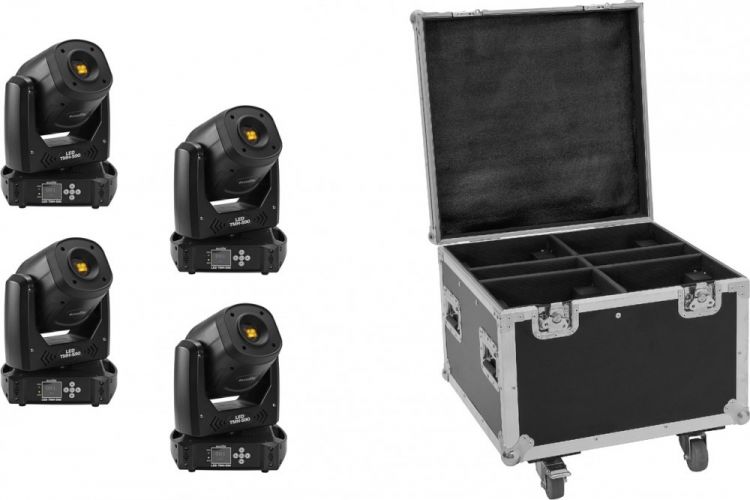 EUROLITE Set 4x LED TMH-S90 + Case