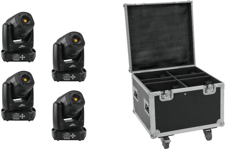 EUROLITE Set 4x LED TMH-S90 + Case