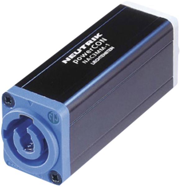 Neutrik Powercon NAC3MPA1 in - NAC3MPB1 out - Blau