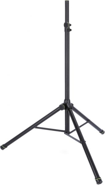Gravity SP 5211 GS B - Lautsprecherständer mit Gasdruckfeder 35 mm, Aluminium Schwarz