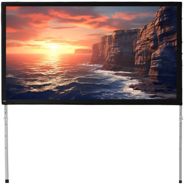 celexon Faltrahmen Leinwand Mobil Expert 366 x 229 cm, Frontprojektion