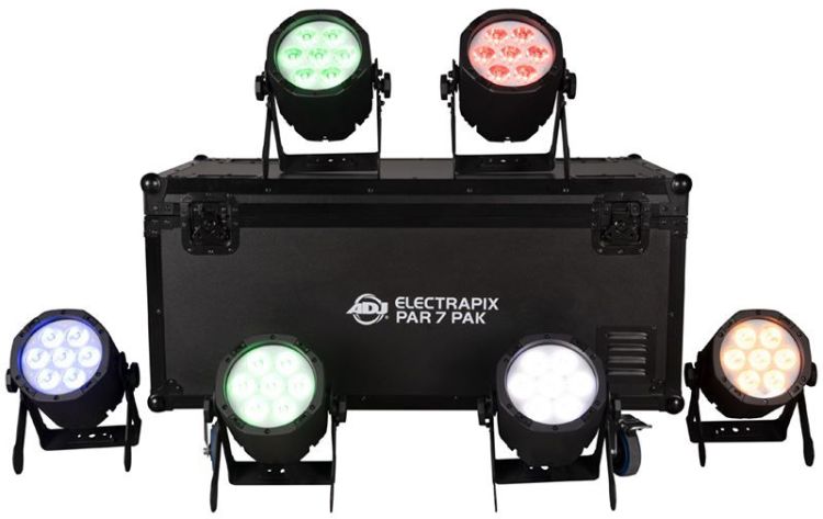 ADJ ElectraPix Par 7 Pak LED-Scheinwerfer Set