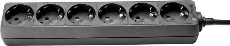 Adam Hall Accessories 8747 X 6 M 5 6-fach Steckdosenleiste 5m Kabellänge