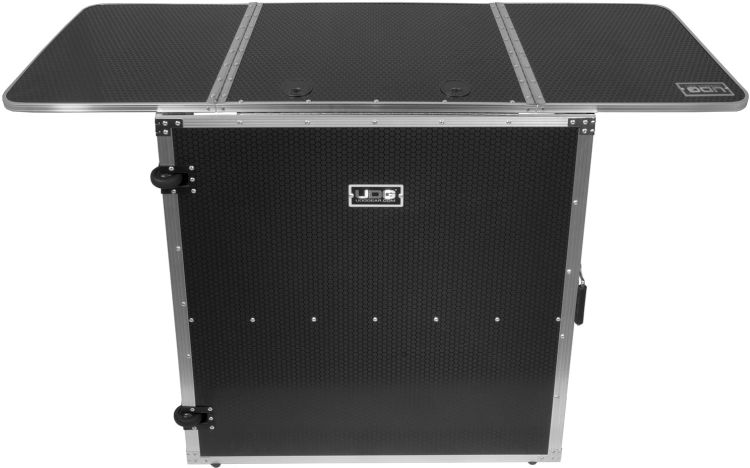 UDG Ultimate Fold Out DJ Tisch MK2 Plus (Rollen) Silber