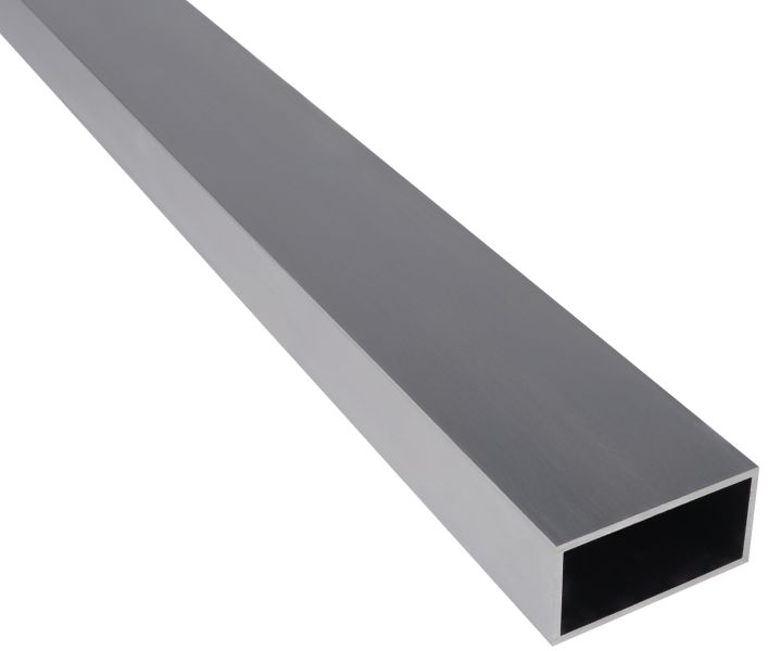 Riggatec Alu-Rohr vierkant 80x40x3mm Länge 0,25 m
