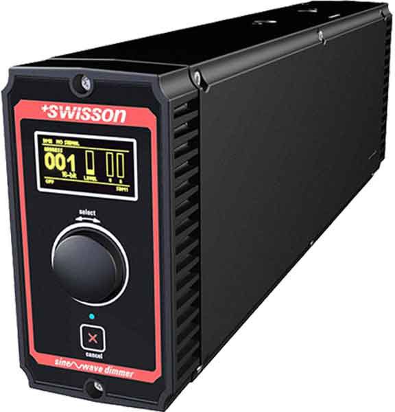 Swisson XSD-S3-YC-5 Sinus Dimmer, PC gelb