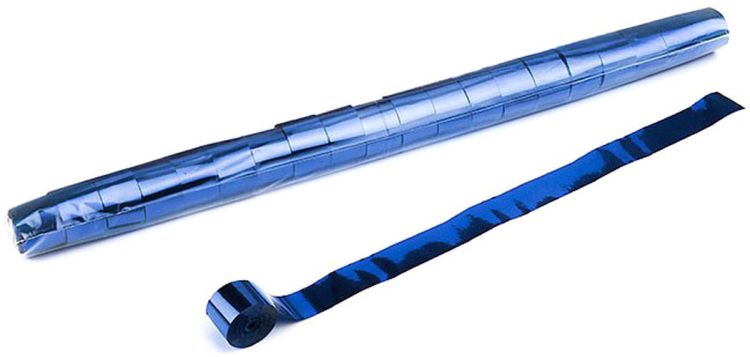 Magic FX Metallic Stadium Streamer 20m x 2,5cm -  Blau