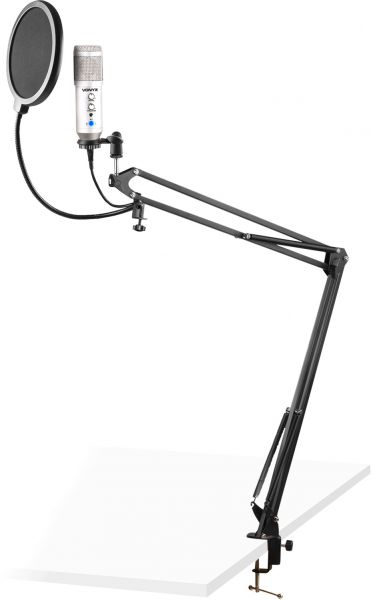 Vonyx CMS320S Studio-Mikrofon-Set USB Titan mit Echo