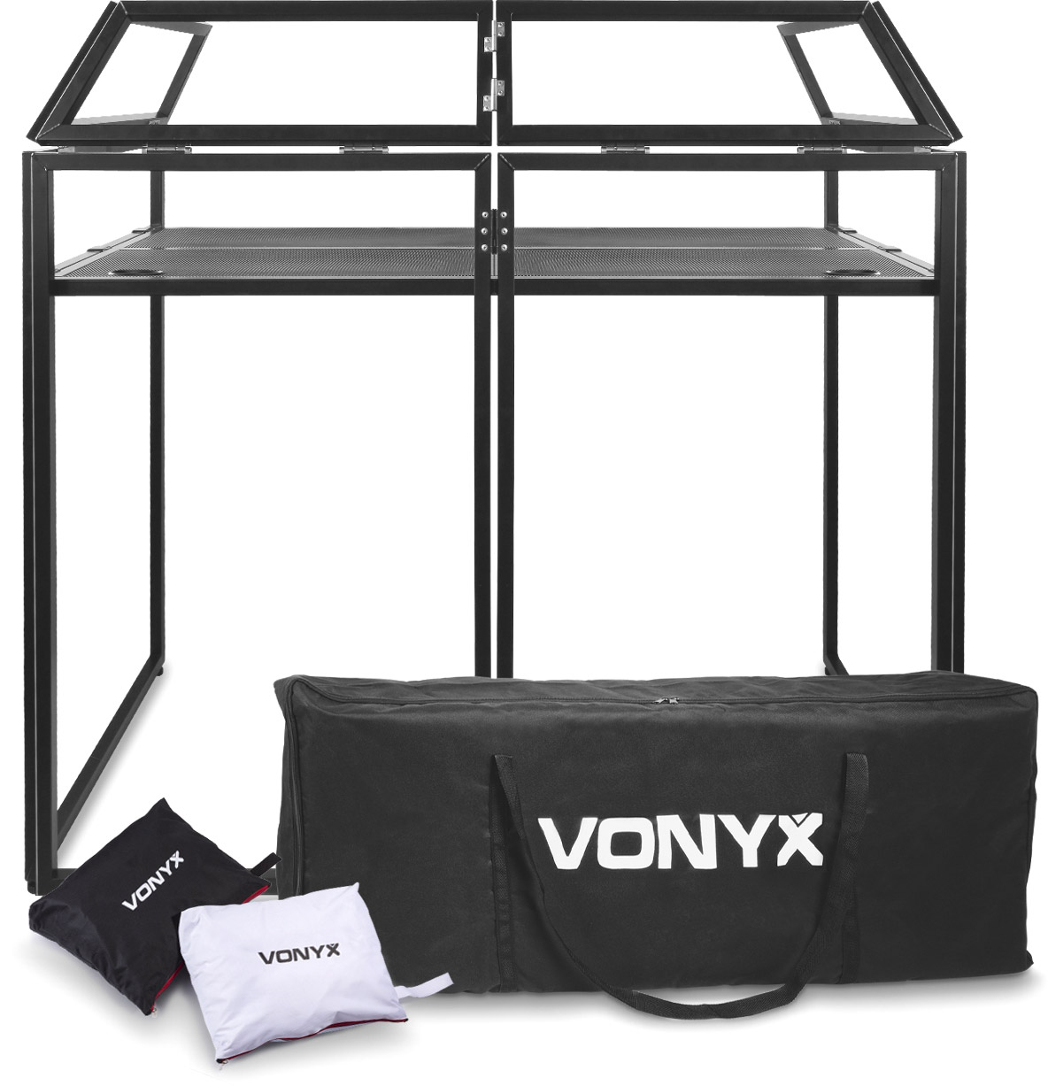 Vonyx DB3 Foldable DJ-Booth System Pro Medium